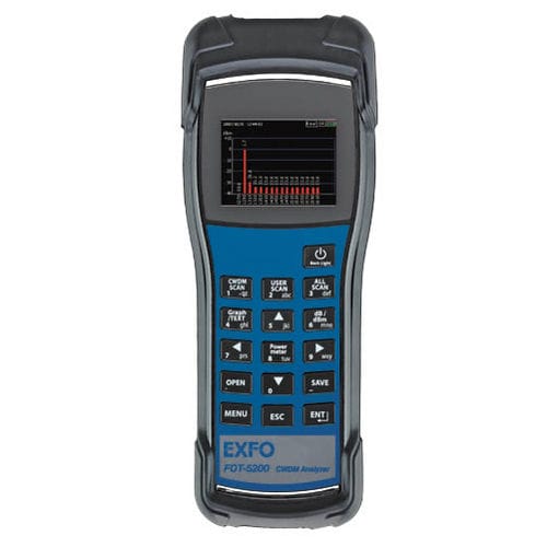 Analizador de red eléctrica - FOT-5200 - EXFO - de espectros / portátil