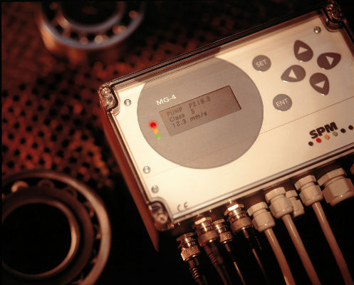 Sistema de supervisión de vibraciones - MG-4 - SPM Instrument - de medición / continuo