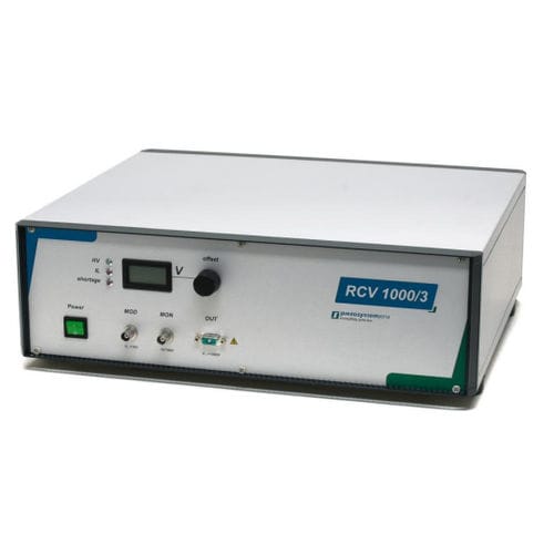 Amplificador de conmutación - RCV 1000/3 - piezosystem jena GmbH - analógico / de alta tensión / benchtop