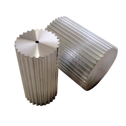 Polea ranurada - MEGADYNE - para correa dentada / de acero / de aluminio