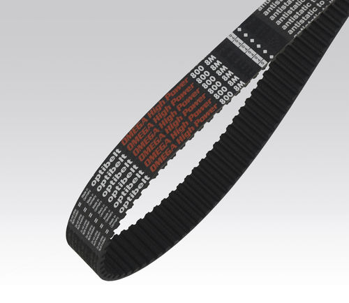 Correa ranurada - OMEGA series - Optibelt - de caucho / industrial / de alta eficacia