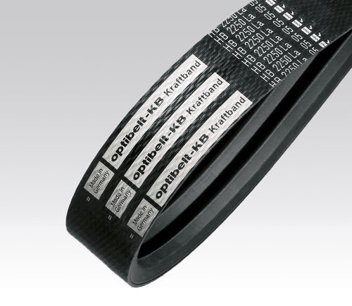 Correa en V - KB VB  - Optibelt - plana / trapezoidal / de poliéster