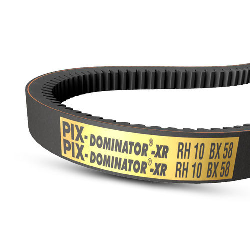 Correa ranurada - PIX-Dominator&reg;-XR - PIX Transmissions Limited - en V / de caucho / para altas cargas