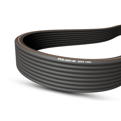 Correa de doble cara - PIX-Duo®-XC - PIX Transmissions Limited - estriada / Poly V / de caucho