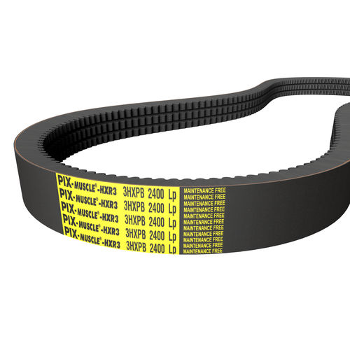 Correa sin mantenimiento - PIX-MUSCLE&reg;-HXR3 - PIX Transmissions Limited - ranurada / en V / de caucho