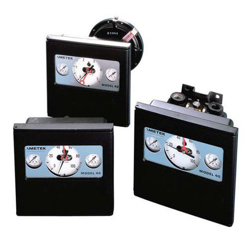 Controlador de presión de gas - 40 - AMETEK Pressure - con transmisor / ajustable / proporcional