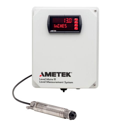 Visualizador LED - LevelMate III - AMETEK Pressure - a distancia / robusto / programable