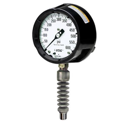 Manómetro de esfera - Sta-Kool - AMETEK Pressure - NPT 1/2 / de acero inoxidable / de tubo Bourdon