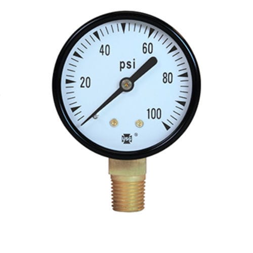 Manómetro absoluto - P500  - AMETEK Pressure - de esfera / roscado / de latón