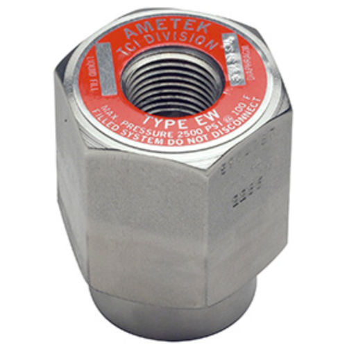Separador de membrana con racor roscado - E  - AMETEK Pressure - para manómetro / para el tratamiento de aguas residuales / de proceso