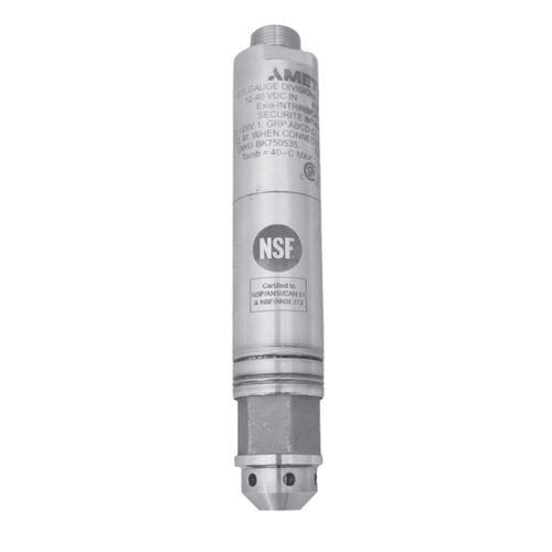 Transmisor de nivel hidrostático - 575 NSF - AMETEK Pressure - para líquido / 4-20 mA / CAN