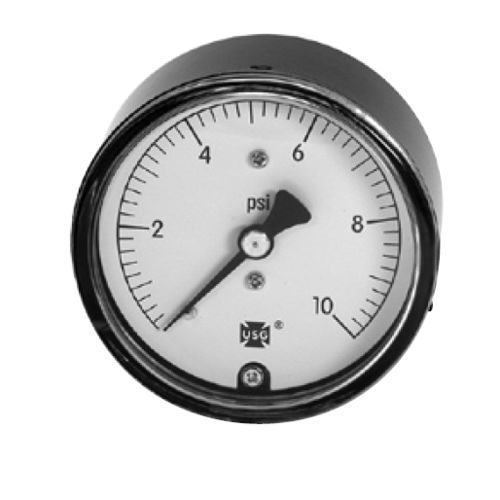 Manómetro absoluto - 733  - AMETEK Pressure - de esfera / roscado / con montaje trasero