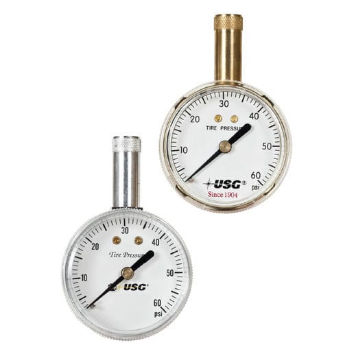 Manómetro absoluto - 168866 - AMETEK Pressure - analógico / de latón / de aluminio
