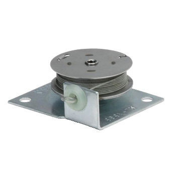 Enrollador de cables - ML Series - AMETEK Hunter Spring - retráctil / para obra de construcción / fijo