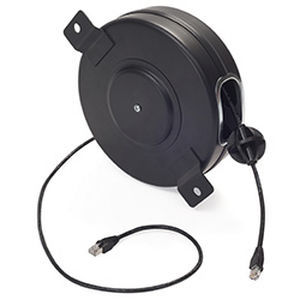 Enrollador de cable de datos - 300714-2 - AMETEK Hunter Spring - retráctil / para uso intensivo / fijo