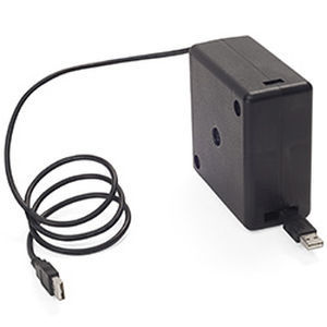 Enrollador de cable de datos - 300079-6 - AMETEK Hunter Spring - retráctil / fijo / de plástico