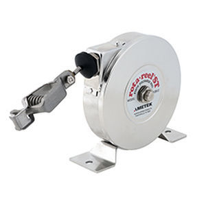 Enrollador de cable de toma de tierra - 200-20R-ST - AMETEK Hunter Spring - retráctil / fijo / de acero