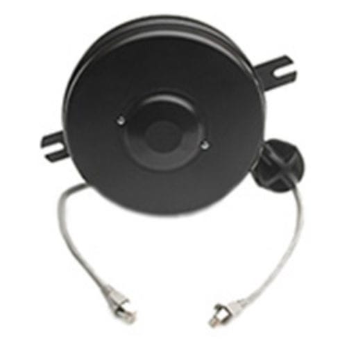 Enrollador de cable de datos - D201077-1 - AMETEK Hunter Spring - retráctil / fijo / de acero