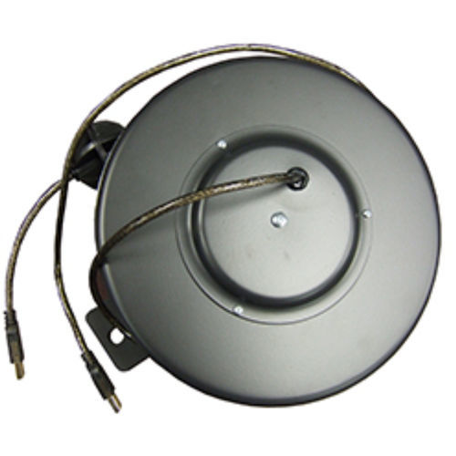 Enrollador de cable de datos - D201154-1 - AMETEK Hunter Spring - retráctil / para uso intensivo / fijo
