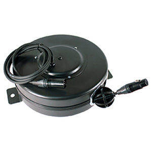 Enrollador de cables - XLR - AMETEK Hunter Spring - retráctil / fijo