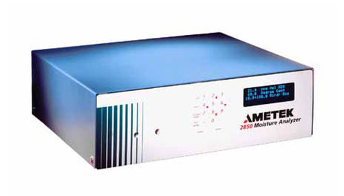 Humidímetro para gas - 2850 - AMETEK Process Instruments - con diodos láser sintonizables / con visualizador digital