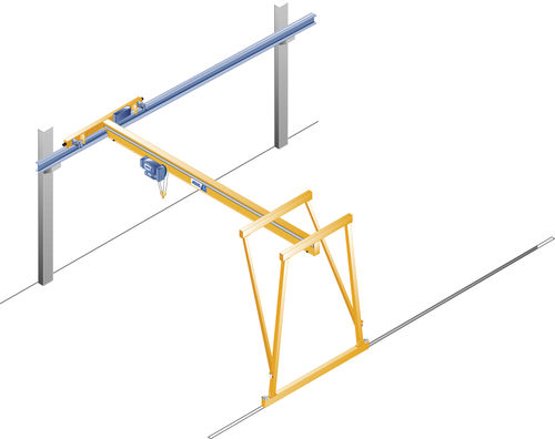 Semipórtico monorriel - EHPK - ABUS Kransysteme GmbH