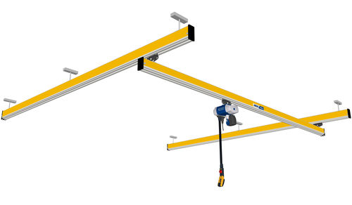 Puente grúa monorriel - EHB - ABUS Kransysteme GmbH - suspendida