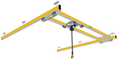 Puente grúa de riel doble - ZHB-X - ABUS Kransysteme GmbH - suspendida
