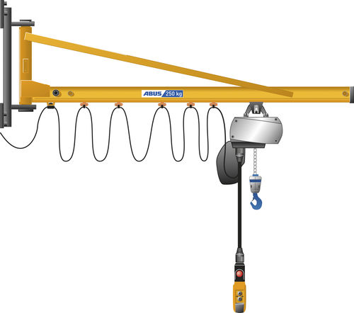 Grúa pluma de pared - LW - ABUS Kransysteme GmbH - 180° / de elevación