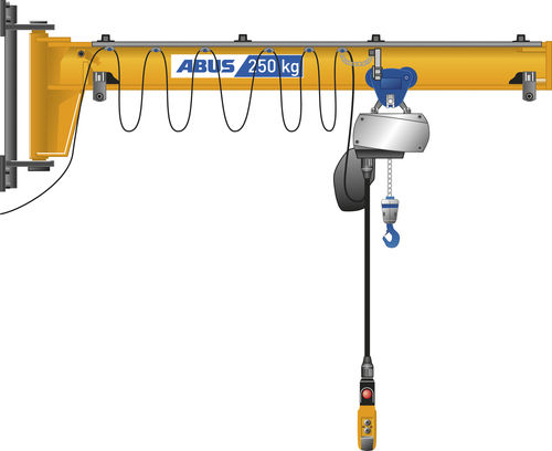 Grúa pluma de pared - LWX - ABUS Kransysteme GmbH - 180° / rotativa