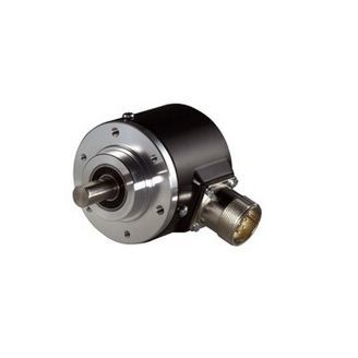 Encoder rotativo incremental - IS581 - W+S Meßsysteme GmbH - con eje macizo / con brida sincro / RS-422