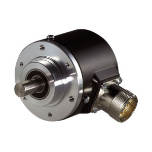 Encoder rotativo incremental - CS581 - W+S Meßsysteme GmbH - con brida sincro / de vías de conmutación / 5 V CC