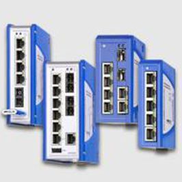 Conmutador Ethernet no administrable - SPIDER III series - HIRSCHMANN - 8 puertos / Gigabit Ethernet / en riel DIN