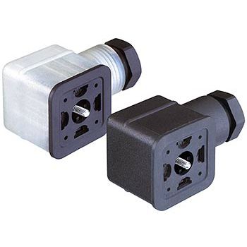 Conector de alimentación eléctrica - GDM series  - HIRSCHMANN - hidráulico / neumático / rectangular