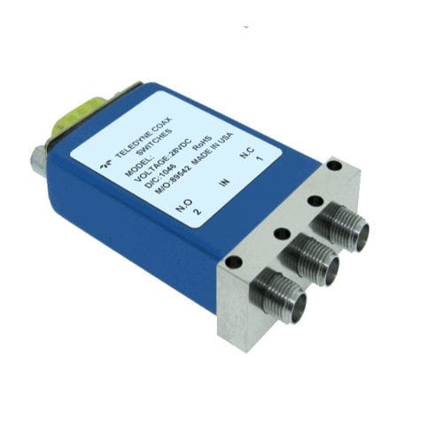 Interruptor SPDT - CCR-33S - Teledyne Relays - coaxial / para actuador / electromecánico