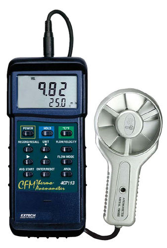Anemómetro de hélice - 407113   - Extech - digital / portátil