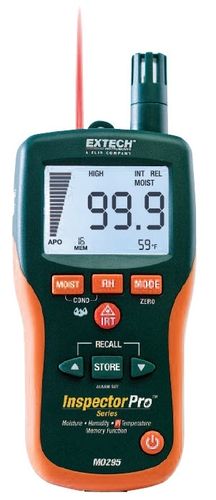 Humidímetro para cereales - MO295 - Extech - para materiales de construcción / no destructivo / portátil de mano