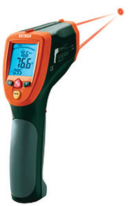 Termómetro de sonda - 42570   - Extech - digital / con puntero láser / móvil