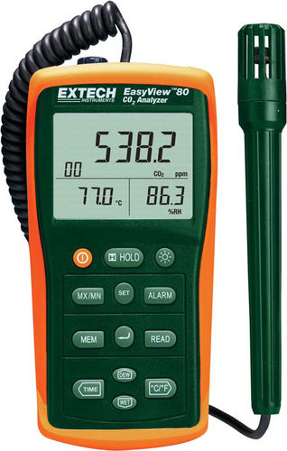 Instrumento de medición de la calidad del aire interior - EA80 - Extech - QAI