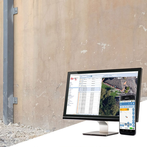 Sistema de cartografía de detección - DX Manager - Leica Geosystems - móvil