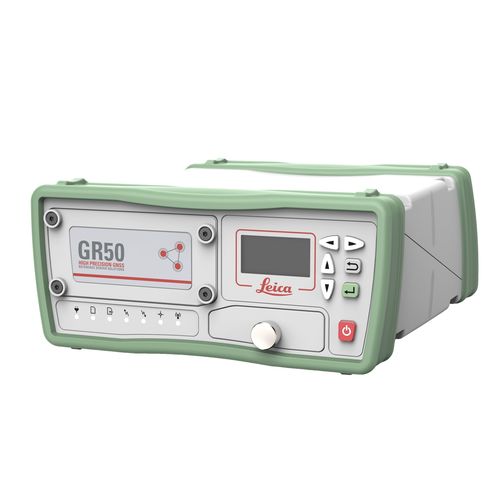 Receptor radio - GR50  - Leica Geosystems - RTK / GNSS / de estación referencia