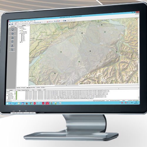 Software de gestión - Spider - Leica Geosystems - de supervisión / de postprocesamiento / de red