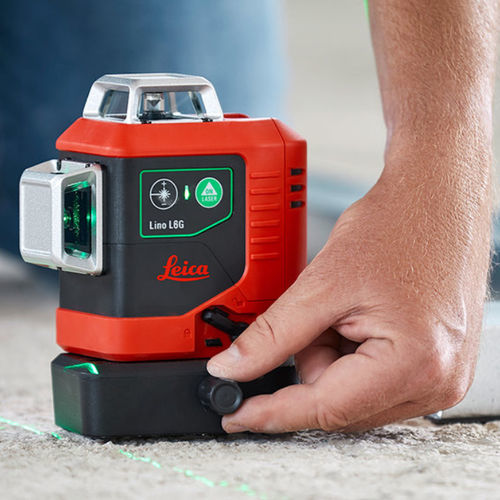 Nivel láser automático - Lino L6G - Leica Geosystems - de multilíneas / con línea vertical / de líneas cruzadas