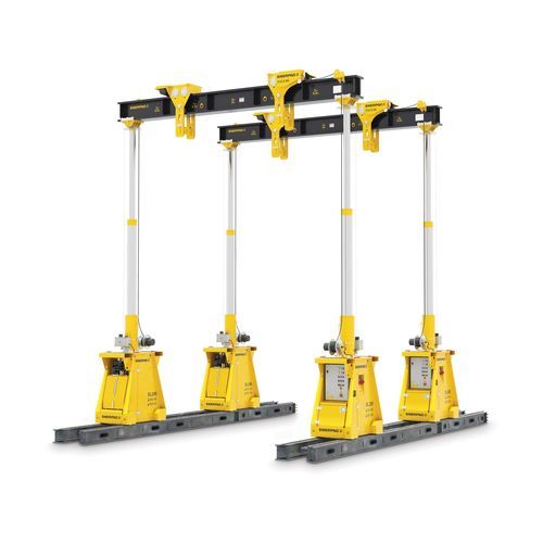 Pórtico hidráulico - SL series - ENERPAC - en riel / para grandes cargas / aéreo