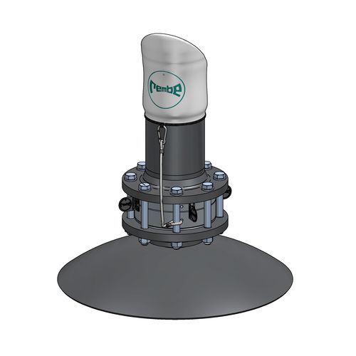 Capuchón de extremo para tuberías - TEP - REMBE® GmbH Safety+Control - sin rosca / redondo / de PE