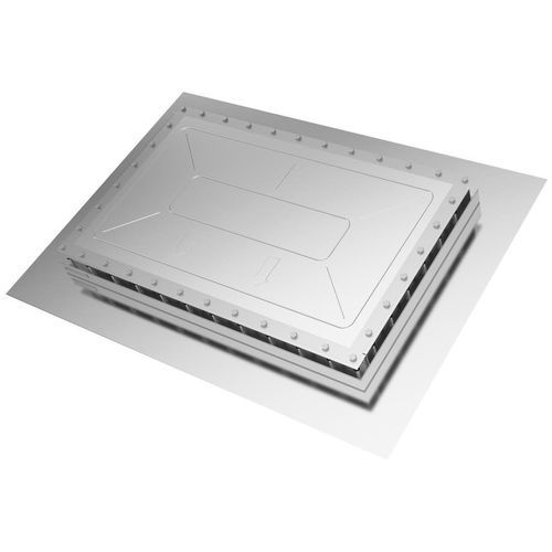 Dispositivo de descarga de explosión de acero inoxidable - BESS.Q.Vent - REMBE® GmbH Safety+Control - montado en superficie / sin llama