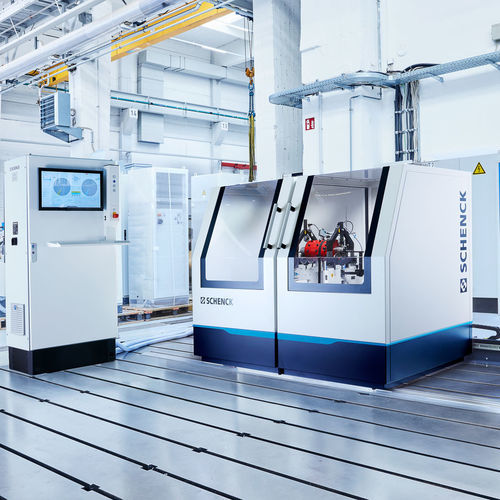 Máquina equilibradora horizontal - Pasio series - SCHENCK RoTec GmbH - con cojinetes rígidos / para rotores / automático