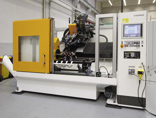 Máquina equilibradora horizontal - SBRK-C series - SCHENCK RoTec GmbH - dinámico / para cigüeñal / de alta velocidad