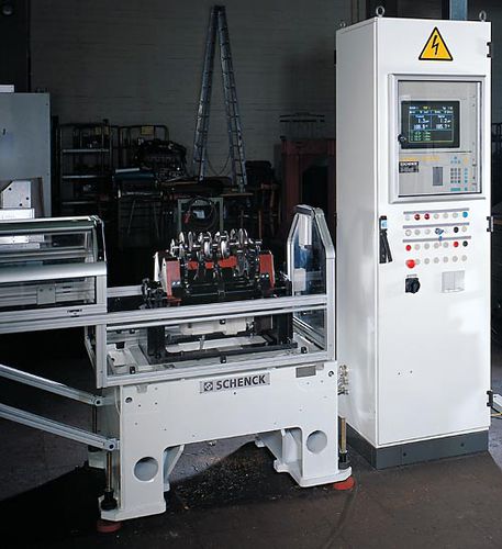 Máquina equilibradora horizontal - MBRK series - SCHENCK RoTec GmbH - dinámico / para cigüeñal