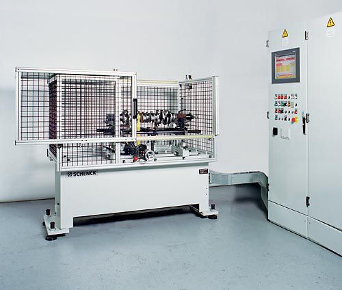 Máquina equilibradora horizontal - MBRK series - SCHENCK RoTec GmbH - dinámico / para cigüeñal / modular